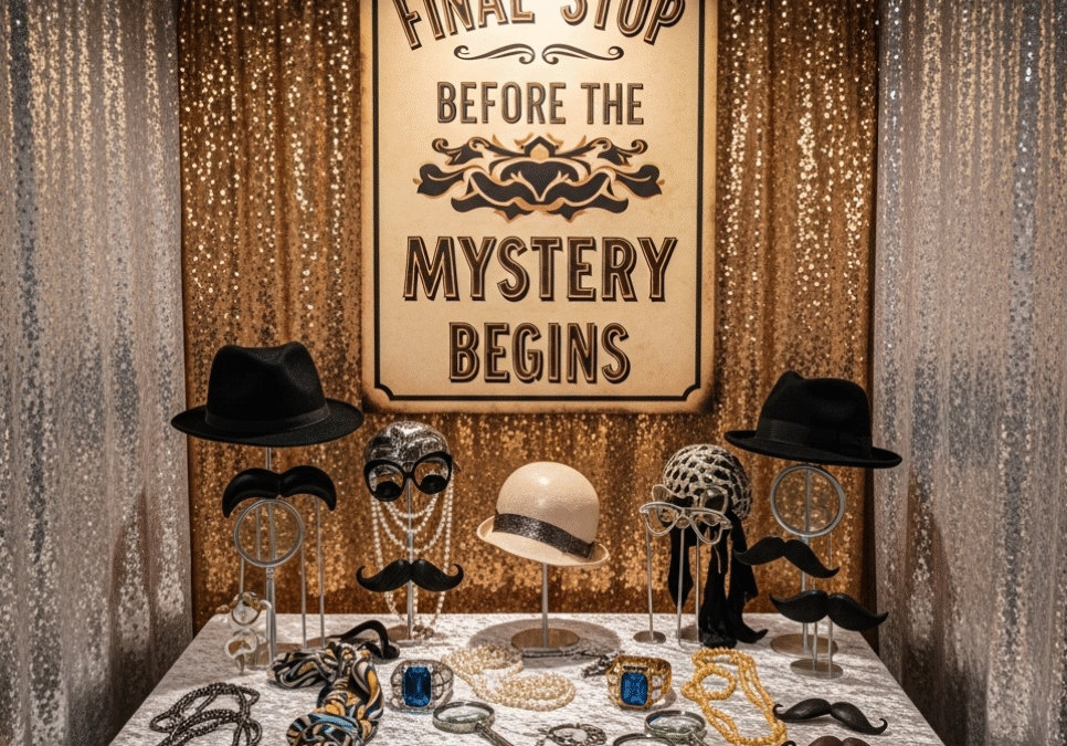 How to Use Props to Make Your Murder Mystery Party Unforgettable