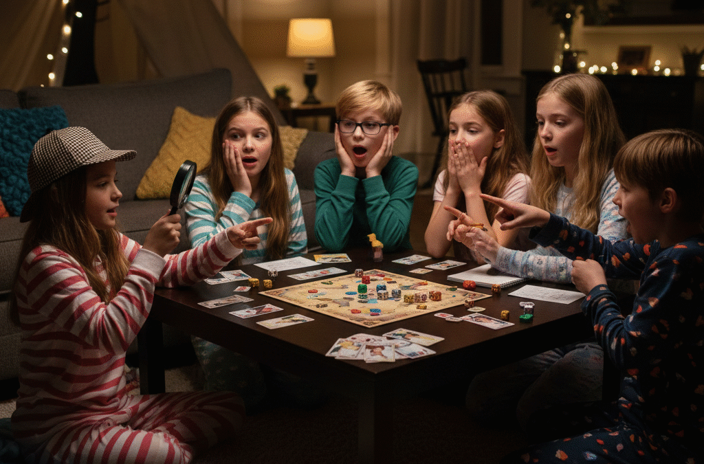 How to Turn a Sleepover Into a Mini Mystery Game