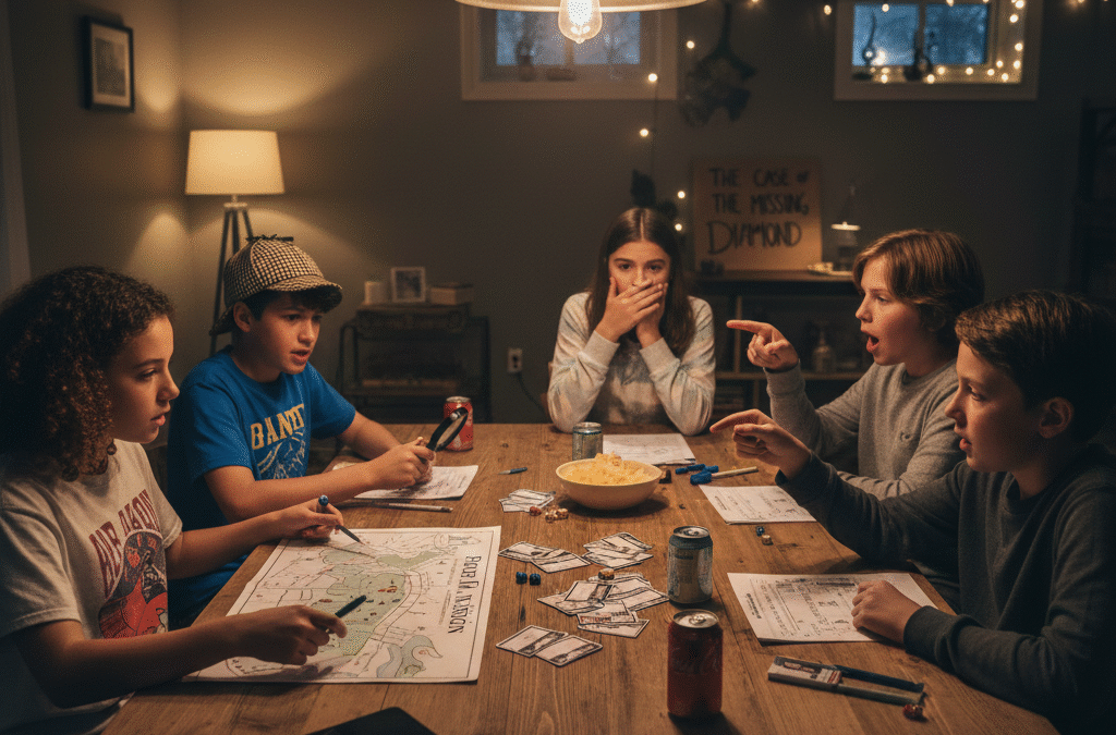 Hosting a Mystery for Middle School Students