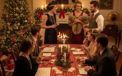 How to Host a Christmas Murder Mystery Game Night