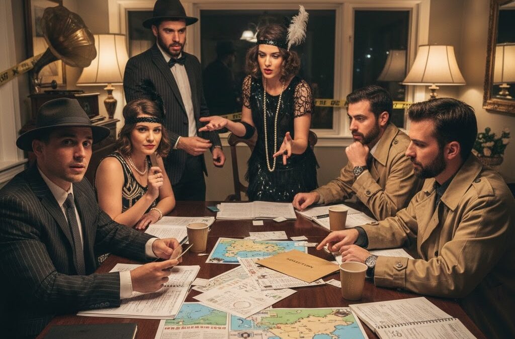 How to Run a Murder Mystery Without Feeling Like You’re “Performing”