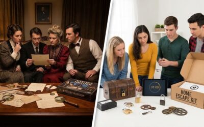 Murder Mystery Game vs Escape Room: Which Is Better for Home?