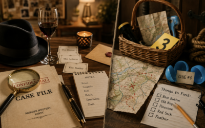 Murder Mystery Games vs Scavenger Hunts