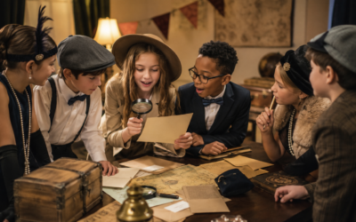 How to Run a Mystery Night With Short Attention Spans (for Kids)