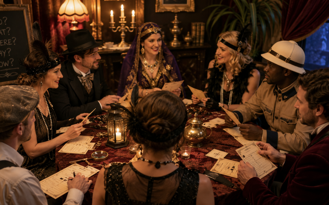 How many people do you actually need for a murder mystery?