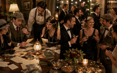 Murder Mystery Games vs. Cocktail Party: Can You Do Both?