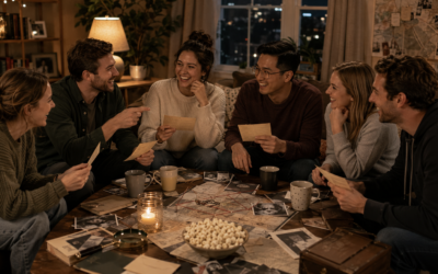 Murder Mystery for Long-Distance Friends Visiting for a Weekend
